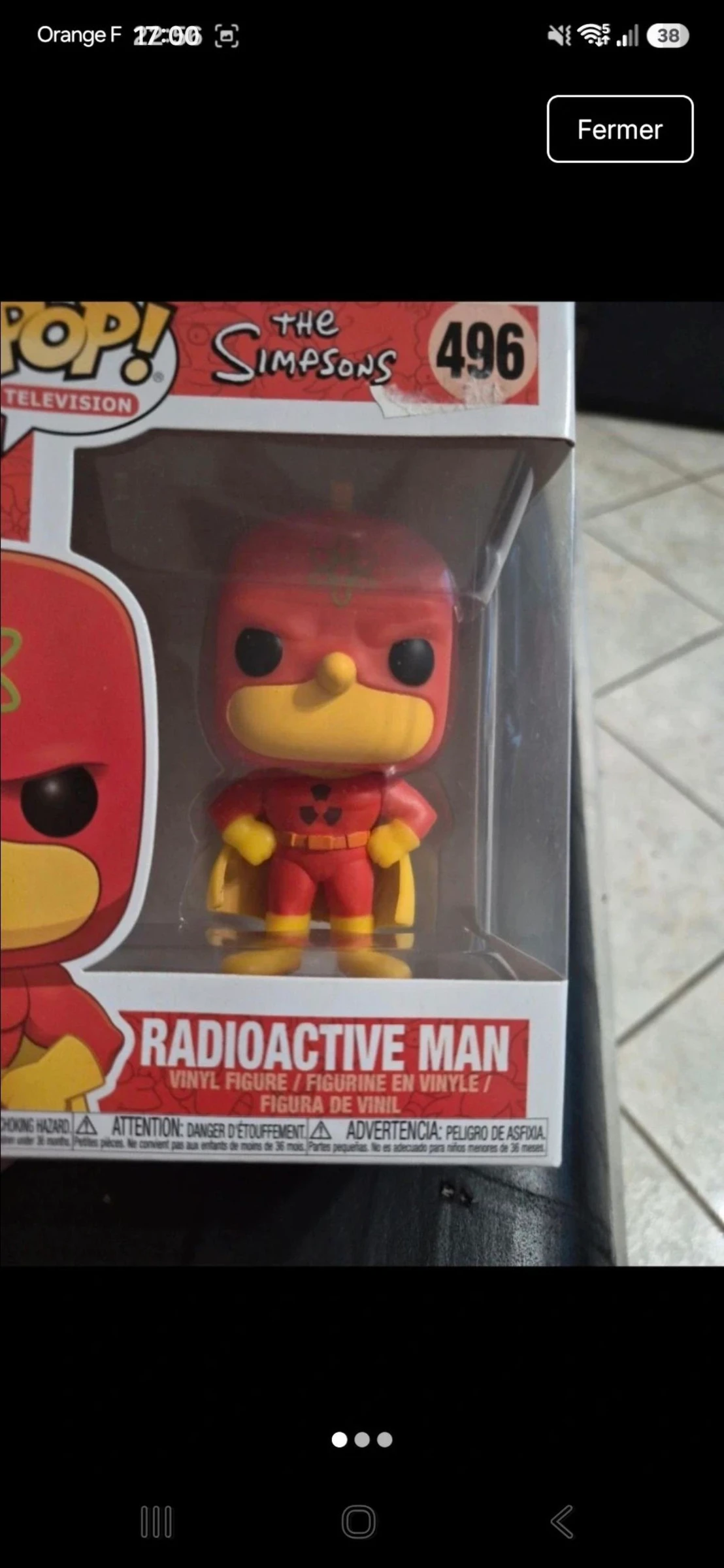 Pop Simpson radioactive man  – photo 2